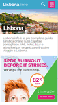 Mobile Screenshot of lisbona.info